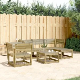 5-piece garden sofa set made of impregnated pine wood by , Garden sets - Ref: Foro24-3216919, Price: 425,35 €, Discount: %