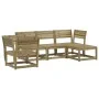 5-piece garden sofa set made of impregnated pine wood by , Garden sets - Ref: Foro24-3216919, Price: 425,35 €, Discount: %