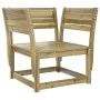5-piece garden sofa set made of impregnated pine wood by , Garden sets - Ref: Foro24-3216919, Price: 425,35 €, Discount: %