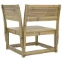5-piece garden sofa set made of impregnated pine wood by , Garden sets - Ref: Foro24-3216919, Price: 425,35 €, Discount: %