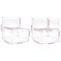 5-teilige Gartensofagarnitur massives Zirbenholz weiß von , Gartensets - Ref: Foro24-3216971, Preis: 452,20 €, Rabatt: %