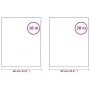 Frosted white PVC window panel by , window films - Ref: Foro24-3206462, Price: 74,56 €, Discount: %