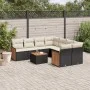 8-piece garden sofa set with black synthetic rattan cushions by , Garden sets - Ref: Foro24-3259907, Price: 543,65 €, Discoun...