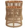 Garten-Beistelltische 2 Stück beige Rattan-Holzoberfläche von , Gartentische - Ref: Foro24-366293, Preis: 158,06 €, Rabatt: %