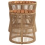 Garten-Beistelltische 2 Stück beige Rattan-Holzoberfläche von , Gartentische - Ref: Foro24-366293, Preis: 161,17 €, Rabatt: %