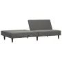 2-Sitzer-Schlafsofa Kunstleder grau von , Sofas - Ref: Foro24-375949, Preis: 253,30 €, Rabatt: %