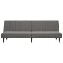 2-Sitzer-Schlafsofa Kunstleder grau von , Sofas - Ref: Foro24-375949, Preis: 253,30 €, Rabatt: %
