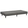 2-Sitzer-Schlafsofa Kunstleder grau von , Sofas - Ref: Foro24-375949, Preis: 253,30 €, Rabatt: %