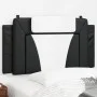 Gepolstertes Kopfteil Kunstleder schwarz weiß 100 cm von , Kopf- und Fußteile - Ref: Foro24-374779, Preis: 49,50 €, Rabatt: %