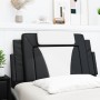 Gepolstertes Kopfteil Kunstleder schwarz weiß 100 cm von , Kopf- und Fußteile - Ref: Foro24-374779, Preis: 50,42 €, Rabatt: %