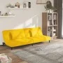 2-Sitzer-Schlafsofa mit zwei gelben Samtkissen von , Sofas - Ref: Foro24-375813, Preis: 242,41 €, Rabatt: %