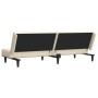 2-Sitzer-Schlafsofa aus Samt cremefarben von , Sofas - Ref: Foro24-375935, Preis: 240,09 €, Rabatt: %
