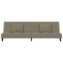 2-Sitzer-Schlafsofa mit zwei hellgrauen Samtkissen von , Sofas - Ref: Foro24-375807, Preis: 252,14 €, Rabatt: %