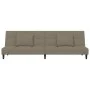 Two-seater sofa bed with two light gray velvet pillows by , Sofas - Ref: Foro24-375807, Price: 247,80 €, Discount: %