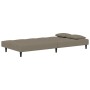 2-Sitzer-Schlafsofa mit zwei hellgrauen Samtkissen von , Sofas - Ref: Foro24-375807, Preis: 252,14 €, Rabatt: %