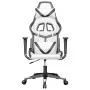 Silla gaming de masaje cuero sintético blanco y negro de , Sillones para videojuegos - Ref: Foro24-345432, Precio: 114,53 €, ...