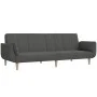 2-seater sofa bed with two pillows in dark gray fabric by , Sofas - Ref: Foro24-375870, Price: 284,48 €, Discount: %