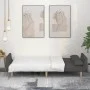 2-seater sofa bed with two pillows in dark gray fabric by , Sofas - Ref: Foro24-375870, Price: 284,48 €, Discount: %