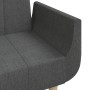 2-seater sofa bed with two pillows in dark gray fabric by , Sofas - Ref: Foro24-375870, Price: 289,49 €, Discount: %
