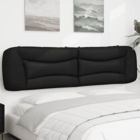 Gepolstertes Bettkopfteil aus schwarzem Kunstleder, 200 cm von , Kopf- und Fußteile - Ref: Foro24-374623, Preis: 103,09 €, Ra...