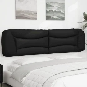 Gepolstertes Bettkopfteil aus schwarzem Kunstleder, 200 cm von , Kopf- und Fußteile - Ref: Foro24-374623, Preis: 101,64 €, Ra...