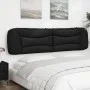 Cabecero de cama acolchado cuero sintético negro 200 cm de , Cabeceros y pies de cama - Ref: Foro24-374623, Precio: 101,64 €,...