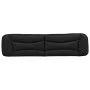 Cabecero de cama acolchado cuero sintético negro 200 cm de , Cabeceros y pies de cama - Ref: Foro24-374623, Precio: 101,64 €,...