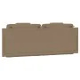 Cabecero de cama acolchado cuero sintético capuchino 120 cm de , Cabeceros y pies de cama - Ref: Foro24-374785, Precio: 45,08...