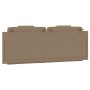 Gepolstertes Bettkopfteil aus Cappuccino-Kunstleder, 120 cm von , Kopf- und Fußteile - Ref: Foro24-374785, Preis: 45,87 €, Ra...