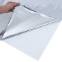 Static solar film silver reflective effect 45x2000 cm by , window films - Ref: Foro24-155861, Price: 23,84 €, Discount: %