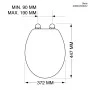 Tiger White Blade Toilet Seat with Lid by Tiger, Toilet and bidet seats - Ref: Foro24-426433, Price: 41,88 €, Discount: %