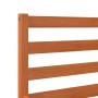 Solid wax brown pine wood bed frame 180x200 cm by , Beds and slatted bases - Ref: Foro24-844148, Price: 117,03 €, Discount: %