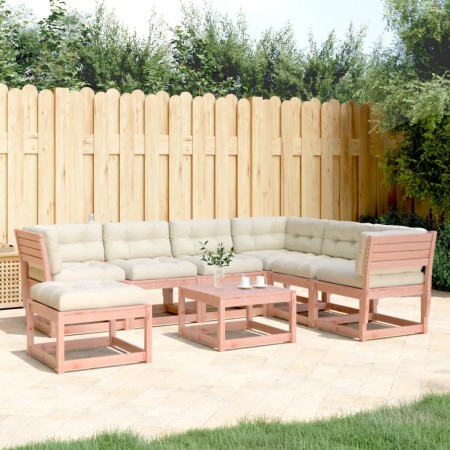 7-teiliges Gartenmöbel-Set mit Kissen aus Douglasienholz von , Gartensets - Ref: Foro24-3216933, Preis: 744,96 €, Rabatt: %