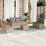 Garden sofa set with beige cushions 8 pcs PE rattan by , Garden sets - Ref: Foro24-3259966, Price: 477,22 €, Discount: %