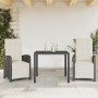 Table and chairs with cushions 3 pieces black synthetic rattan by , Garden sets - Ref: Foro24-3212450, Price: 378,11 €, Disco...