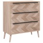 Finori Cajonera Lusk 03A roble Sonoma 80x38,5x87 cm | Foro24.es | Tu tienda online para hogar, jardín y más Foro24.es