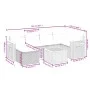 Set sofás de jardín 7 piezas y cojines ratán sintético beige de , Conjuntos de jardín - Ref: Foro24-3265524, Precio: 518,35 €...