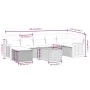 8-teiliges Gartensofa-Set und schwarze synthetische Rattankissen von , Gartensets - Ref: Foro24-3265752, Preis: 492,06 €, Rab...