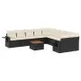 11-piece garden sofa set and black synthetic rattan cushions by , Modular outdoor sofas - Ref: Foro24-3224754, Price: 644,64 ...