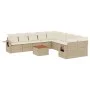 11-piece garden sofa set with beige synthetic rattan cushions by , Modular outdoor sofas - Ref: Foro24-3224756, Price: 717,41...