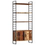 4-tier shelving solid recycled wood 80x30x180 cm by vidaXL, Bookcases and shelves - Ref: Foro24-284419, Price: 319,20 €, Disc...
