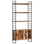 4-stufiges Regal aus massivem Recyclingholz 80x30x180 cm von vidaXL, Bücherregale und Regale - Ref: Foro24-284419, Preis: 319...