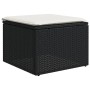 Set de sofás de jardín 11 pzas y cojines ratán sintético negro by , Garden sets - Ref: Foro24-3226567, Price: 577,38 €, Disco...