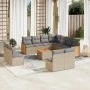 12-piece garden sofa set and brown synthetic rattan cushions by , Garden sets - Ref: Foro24-3227774, Price: 717,24 €, Discoun...