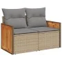 Garden sofa set with beige cushions 8 pcs PE rattan by , Garden sets - Ref: Foro24-3227830, Price: 562,06 €, Discount: %