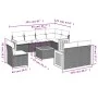 9-teiliges Gartensofa-Set mit beigen synthetischen Rattankissen von , Gartensets - Ref: Foro24-3227851, Preis: 607,60 €, Raba...