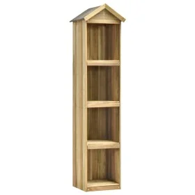 Garden tool shed impregnated pine wood 36x36x163 cm by vidaXL, Sheds - Ref: Foro24-46357, Price: 96,79 €, Discount: %