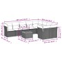 Gartensofa-Set mit beigen Kissen, 10-teilig, synthetisches Rattan von , Gartensets - Ref: Foro24-3256150, Preis: 640,47 €, Ra...