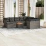 11-piece garden sofa set and gray synthetic rattan cushions by , Garden sets - Ref: Foro24-3256305, Price: 638,57 €, Discount: %
