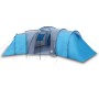 Tienda de campaña familiar iglú 12 personas impermeable azul de , Tiendas de campaña - Ref: Foro24-94347, Precio: 413,06 €, D...